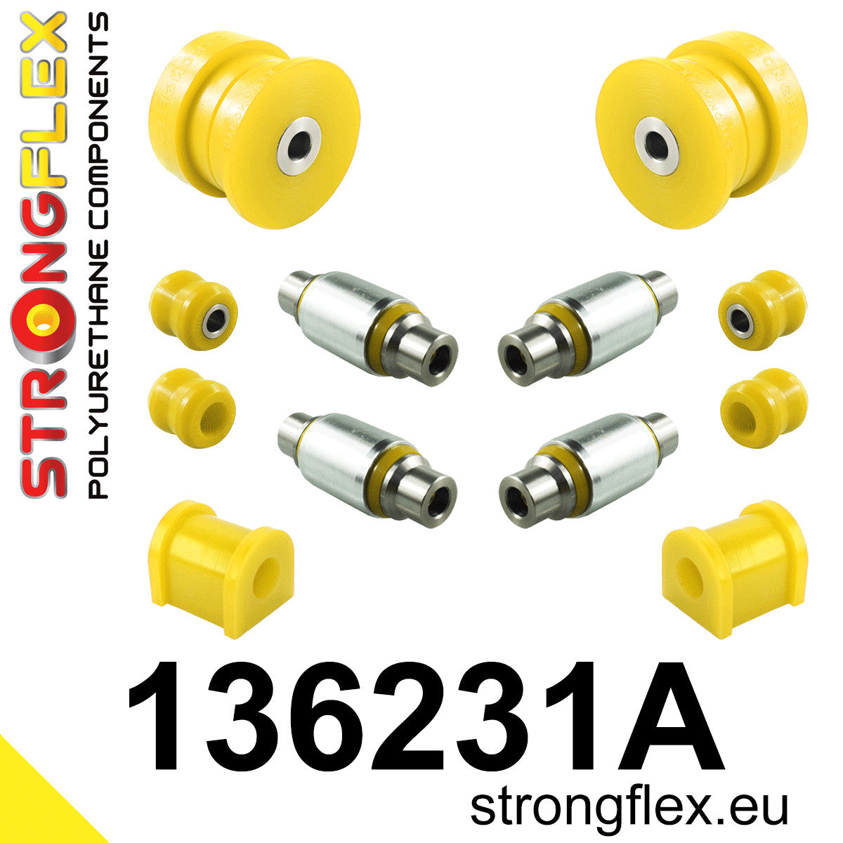 Kit de silentblock de suspensión trasera SPORT Opel Vectra YS3E Cavalier (136231A)