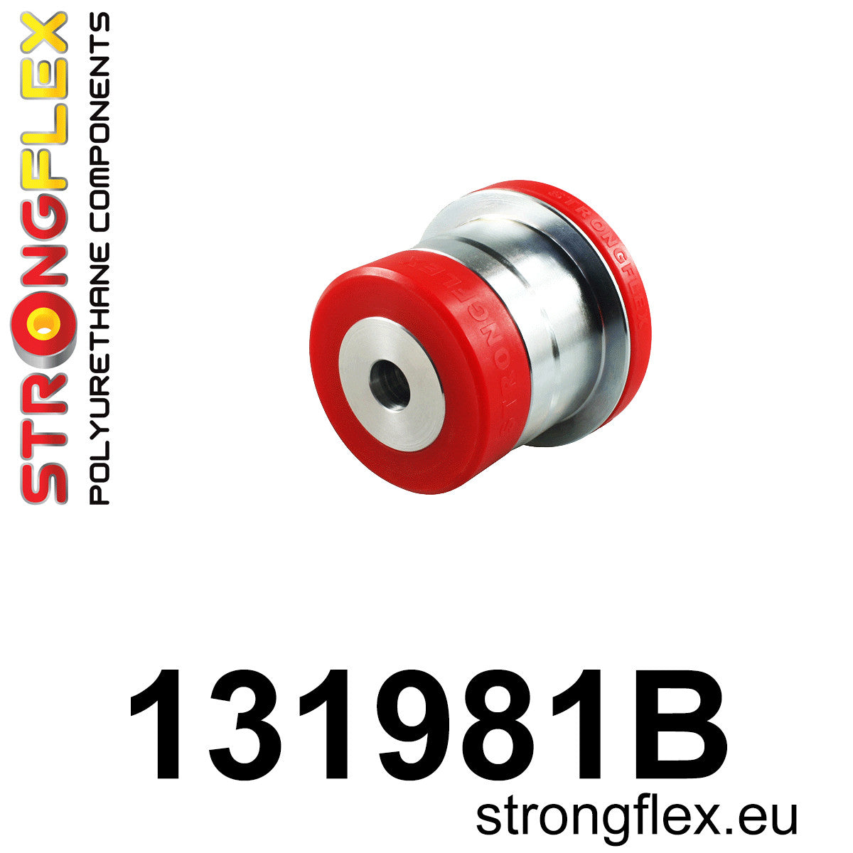 Silentblock delantero del subchasis trasero Opel Vectra YS3E Cavalier 9-5 (131981B)