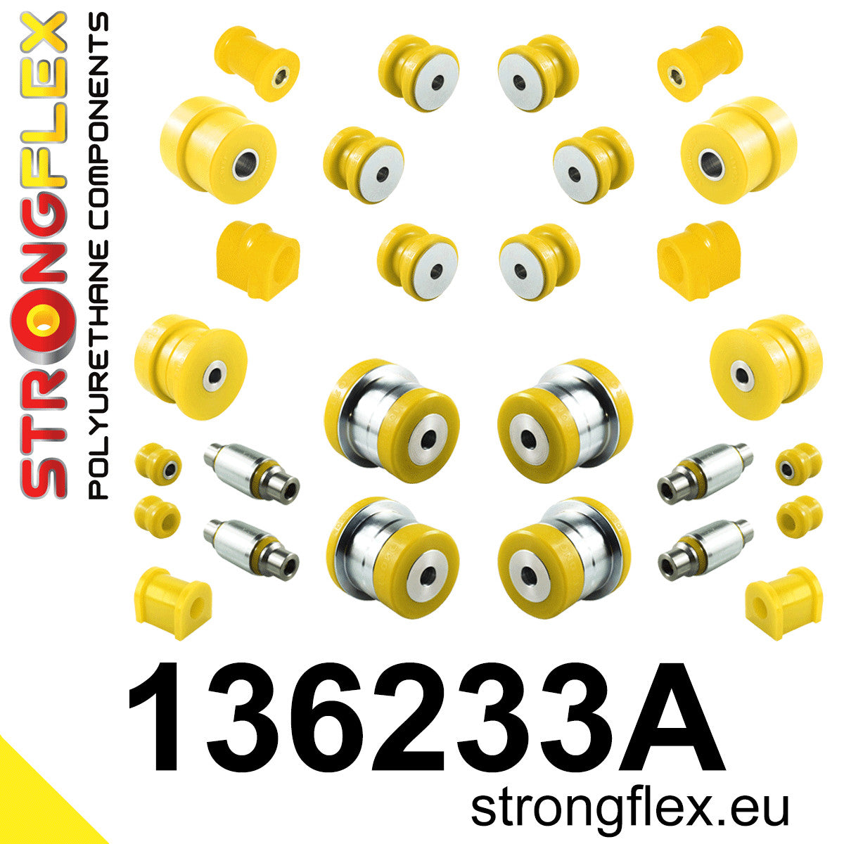 Kit completo de silentblocks de suspensión SPORT Saab 9-5 YS3E (136233A)