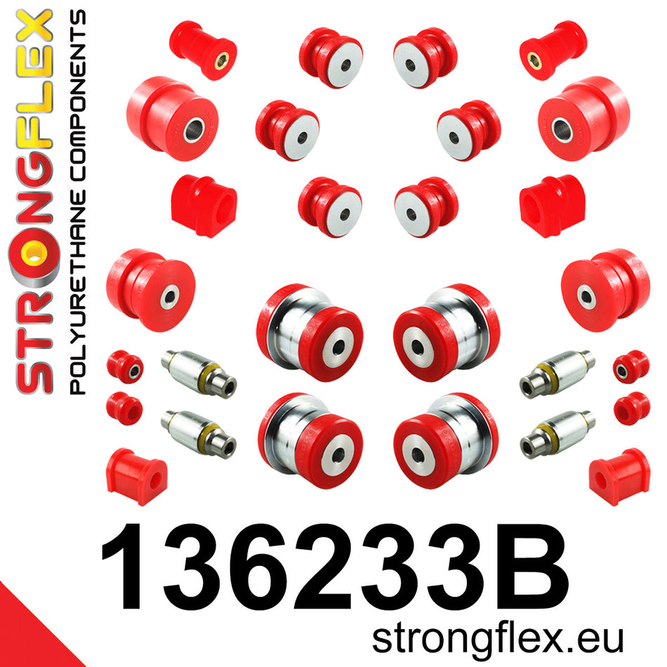 Kit completo de silentblocks de suspensión Saab 9-5 YS3E (136233B)