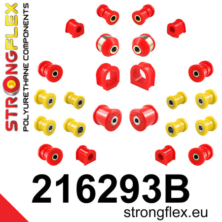Kit completo de silentblocks de suspensión Toyota Corolla E100 E110 4WD (216293B)
