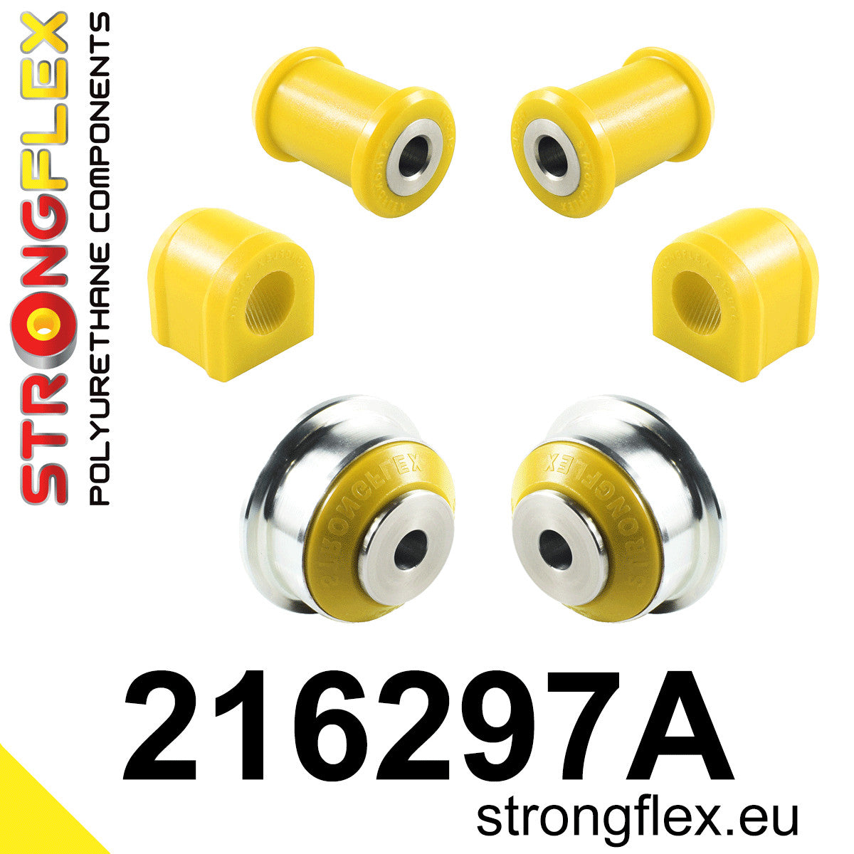 Kit de silentblocks de suspensión delantera SPORT Toyota Yaris P21 PA1 PH1 (216297A)