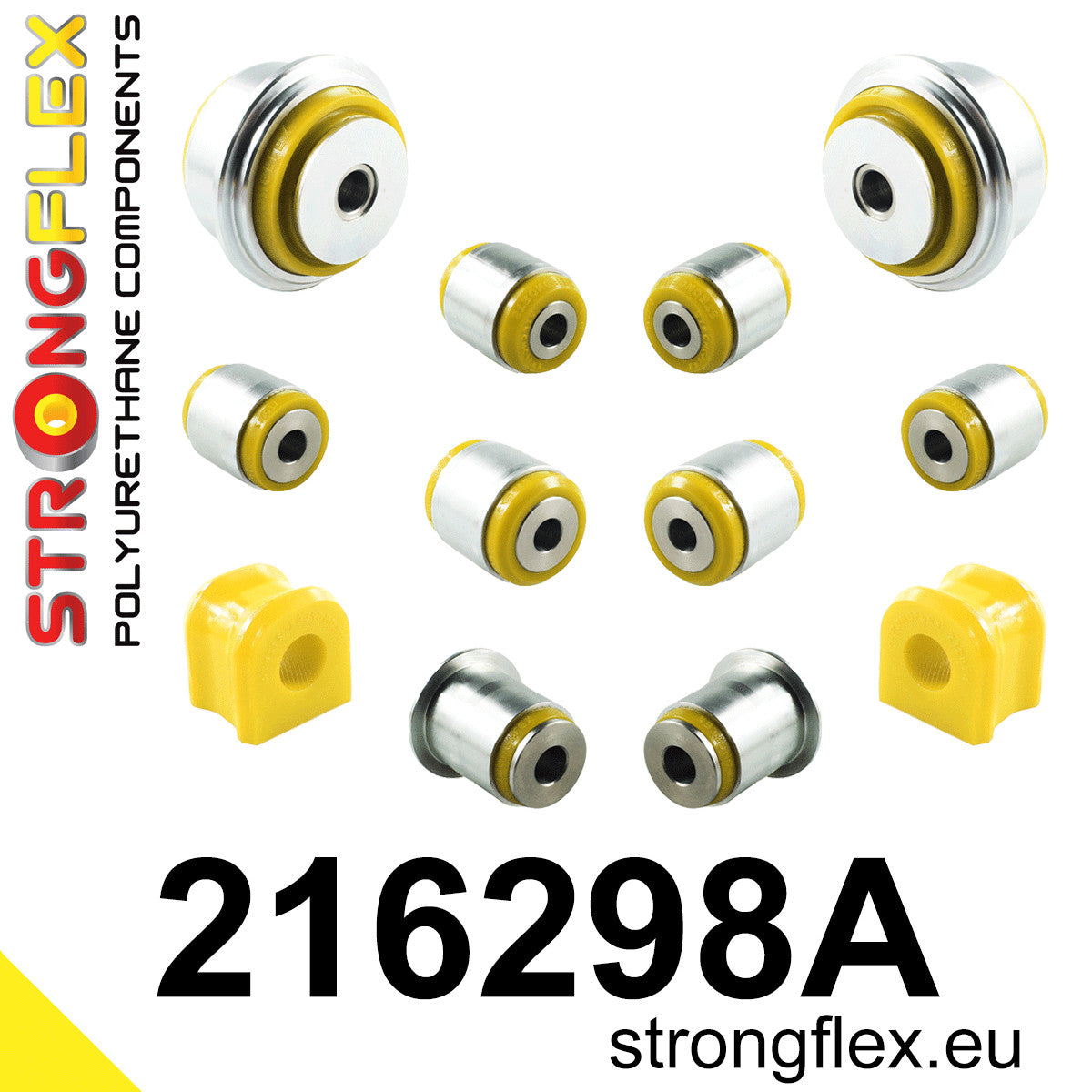 Kit de silentblock de suspensión trasera SPORT Toyota Yaris P21 PA1 PH1 (216298A)