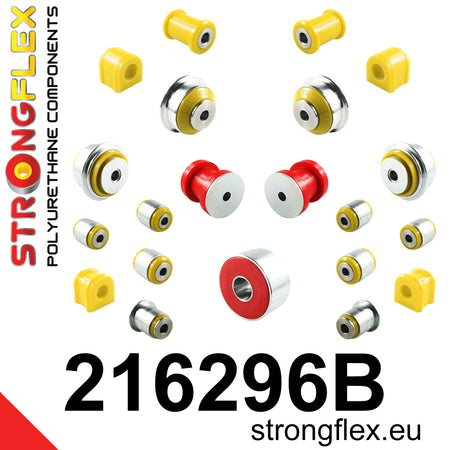 Kit completo de silentblocks de suspensión Toyota Yaris P21 PA1 PH1 (216296B)