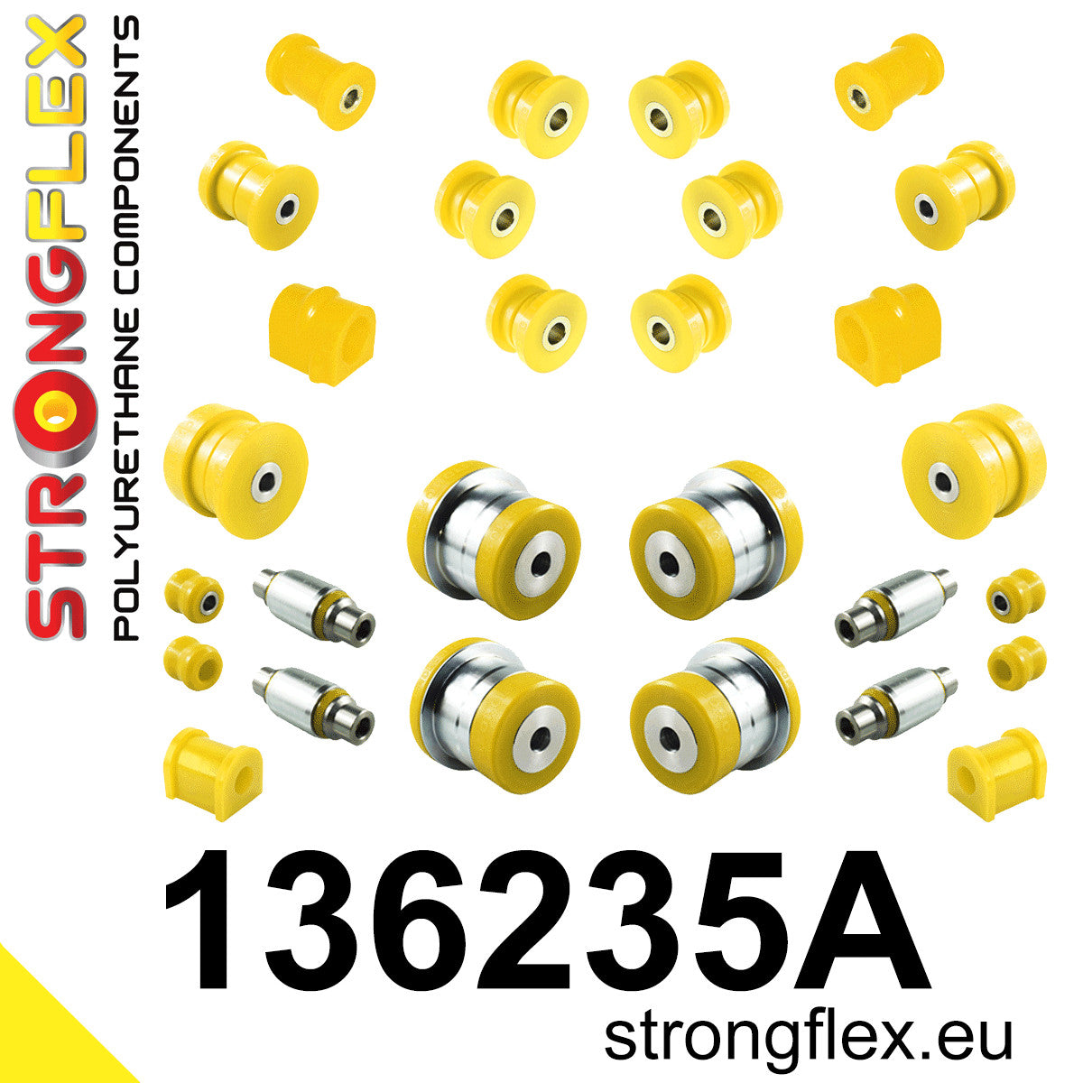 Kit completo de silentblocks de suspensión SPORT Opel Vectra Cavalier (136235A)