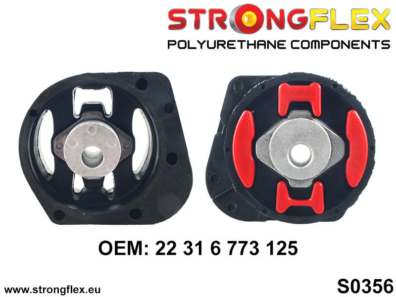 Transfer case bushing insert SPORT - BMW > Serie 3 > IV  E46 > E46  xi / xd|BMW > Serie 3 > V  E90 / E91 / E92 / E93 > E90 / E91 / E92  xi / xd|BMW > Serie 5 > V  E60 / E61 > E60 Sedan > Sedan  xi / xd|BMW > Serie 5 > V  E60 / E61 > E61 Touring > Touring