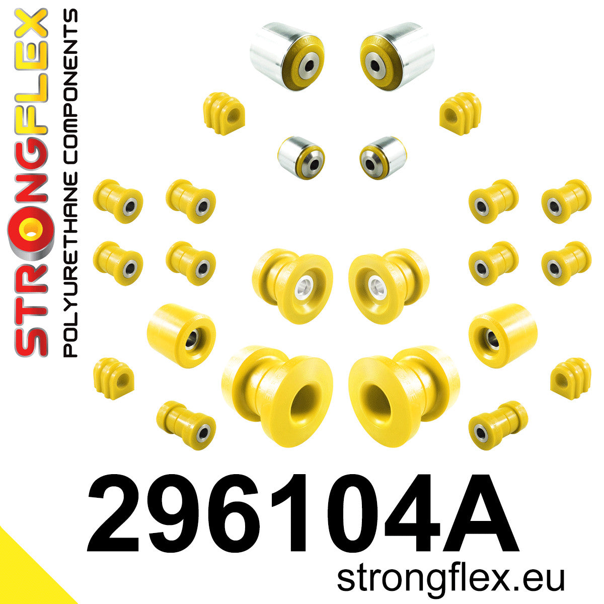 Kit completo de silentblocks de suspensión SPORT Chevrolet Camaro V (296104A)