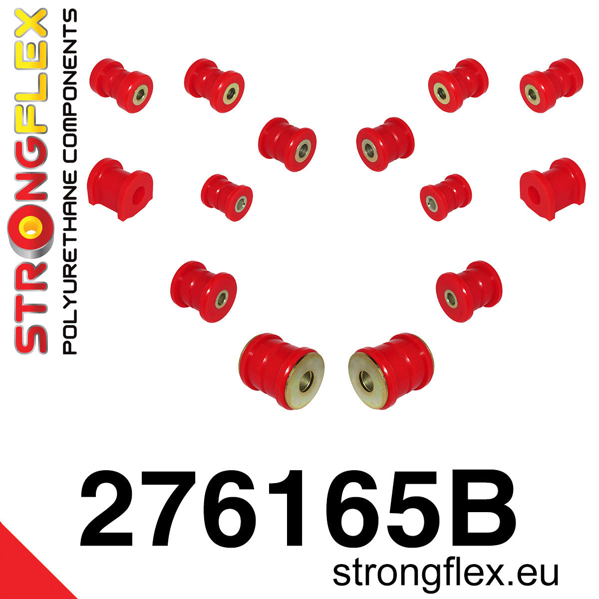 Kit de silentblock de suspensión trasera Subaru Forester Impreza Legacy (276165B)