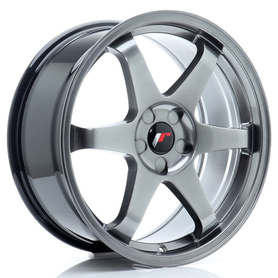 Japan Racing JR-3 19x8.5" (5 hole custom PCD) ET20-42, Hyper Black