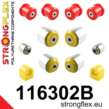 Kit de suspensión delantera Mercedes Clase C W205 C238 A238 W213 C257 RWD (116302B)