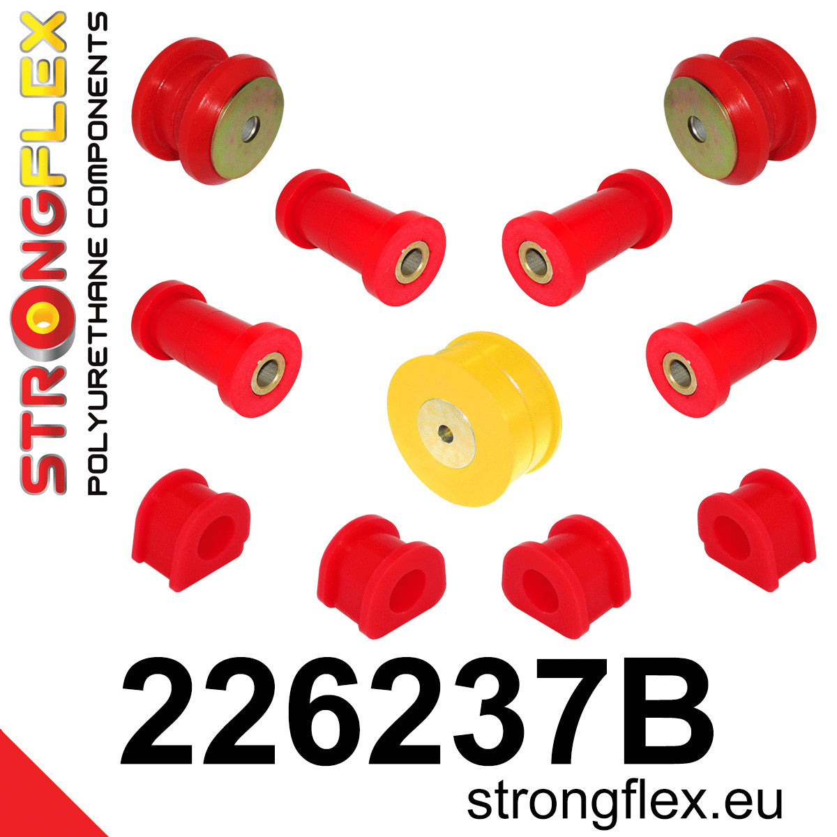 Kit de silentblock de suspensión trasera Volkswagen Golf 1G 1H 1E A2 B3 B4 (226237B)
