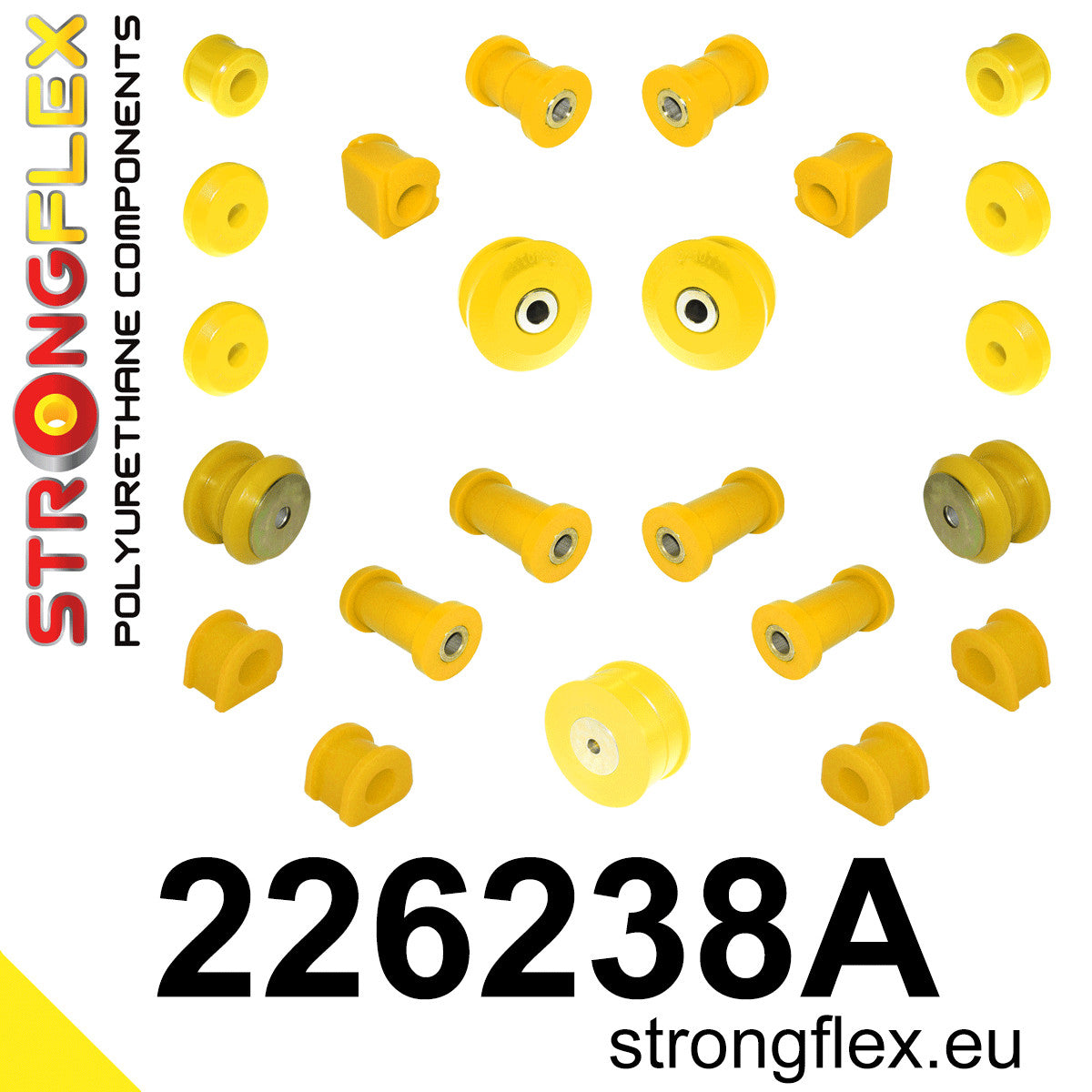 Kit completo de suspensión SPORT Volkswagen Golf 1G 1H 1E A2 4x4 Jetta (226238A)