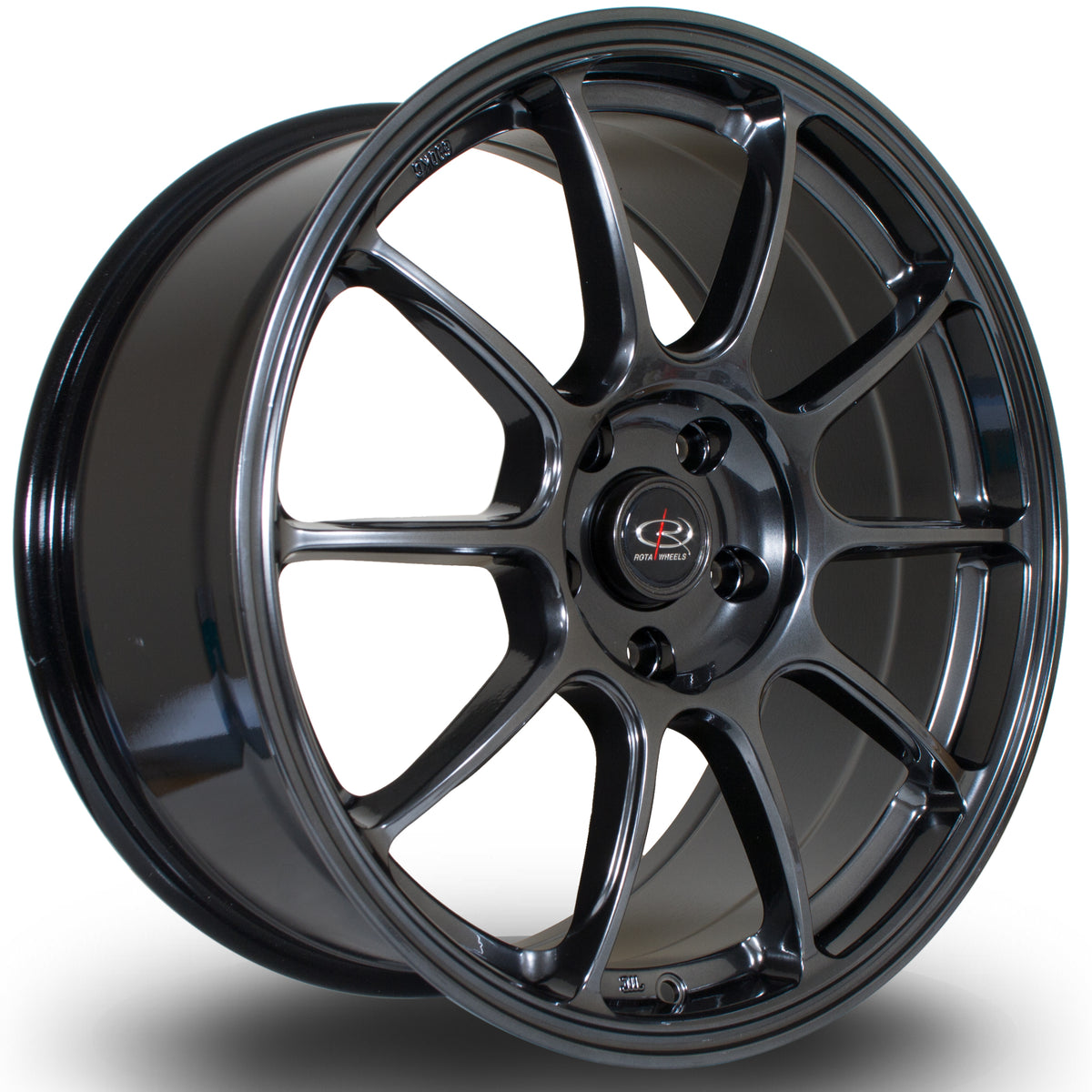 Llanta Rota SS10 18x8,5" 5x114.3 ET44 negro hyper