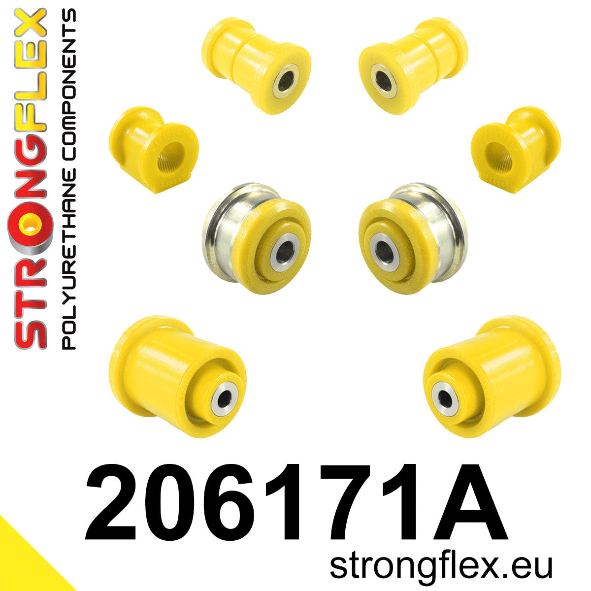 Kit de suspensión delantera y eje trasero SPORT Fiat Sedici FWD AWD SX4 (206171A)