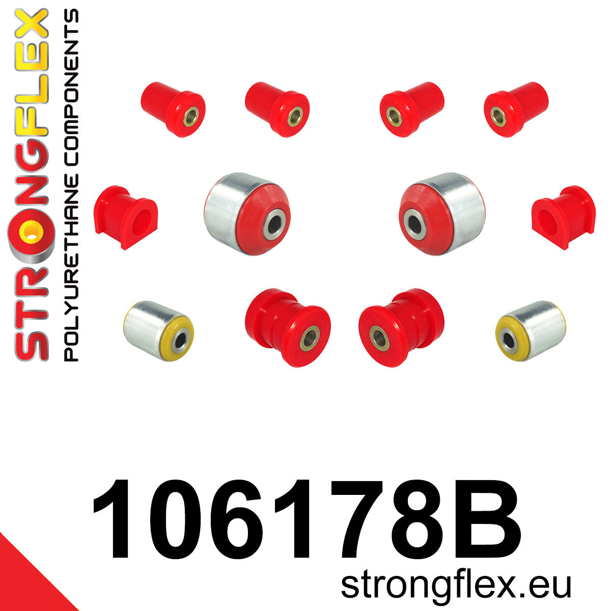 Kit de silentblocks de suspensión delantera Mazda MX-5 Miata Roadster (106178B)