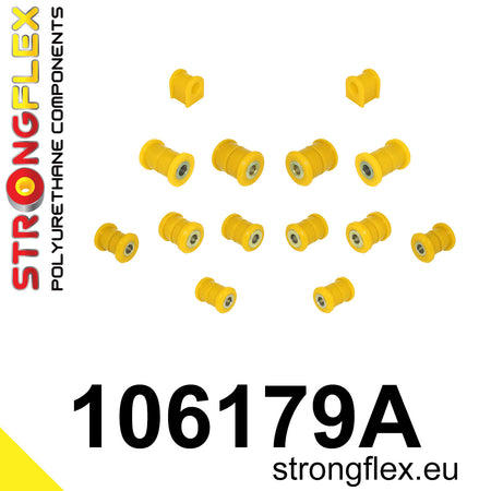 Kit de silentblock de suspensión trasera SPORT Mazda MX-5 Miata Roadster (106179A)