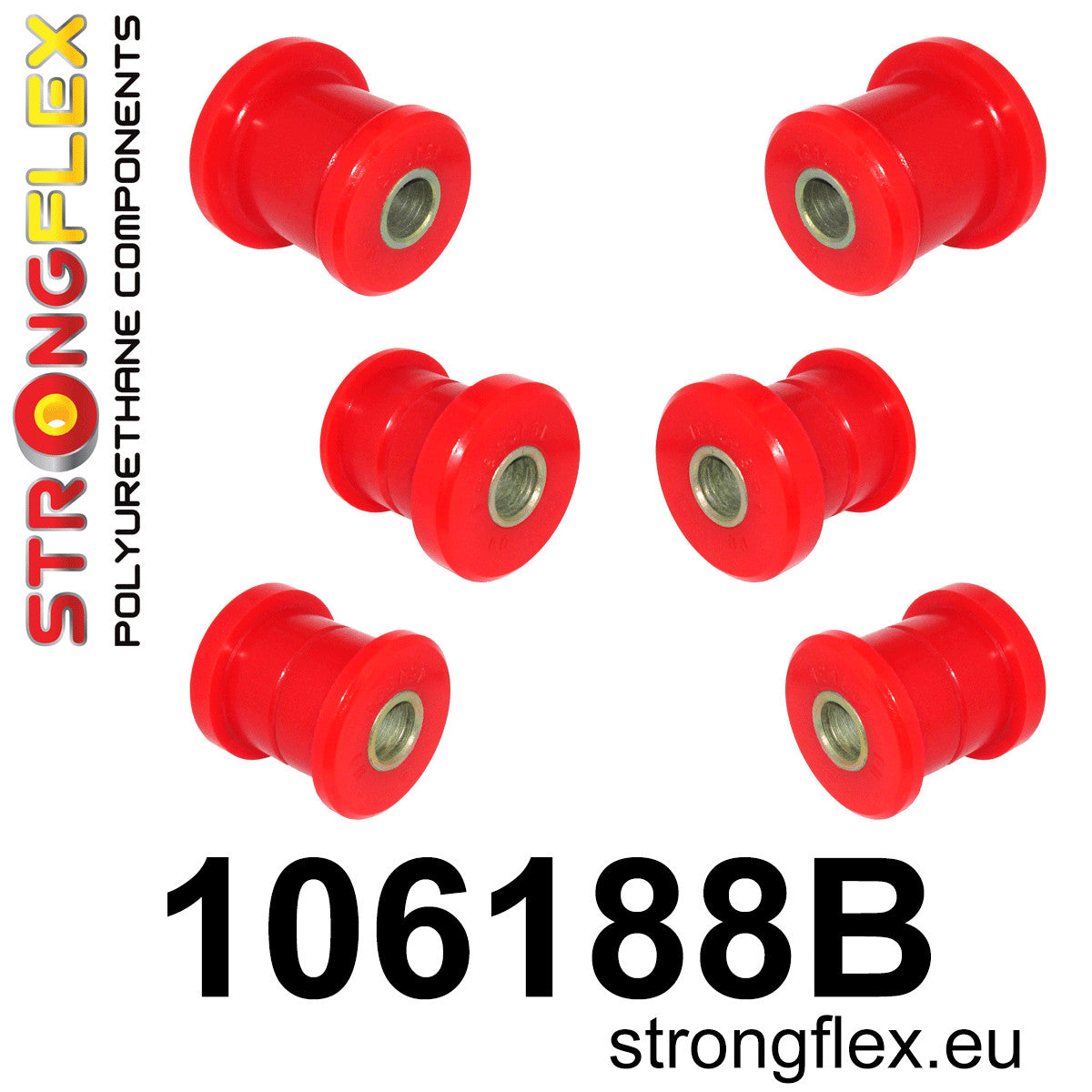 Kit de silentblocks de montaje del eje trasero Mazda RX-8 SE3P (106188B)
