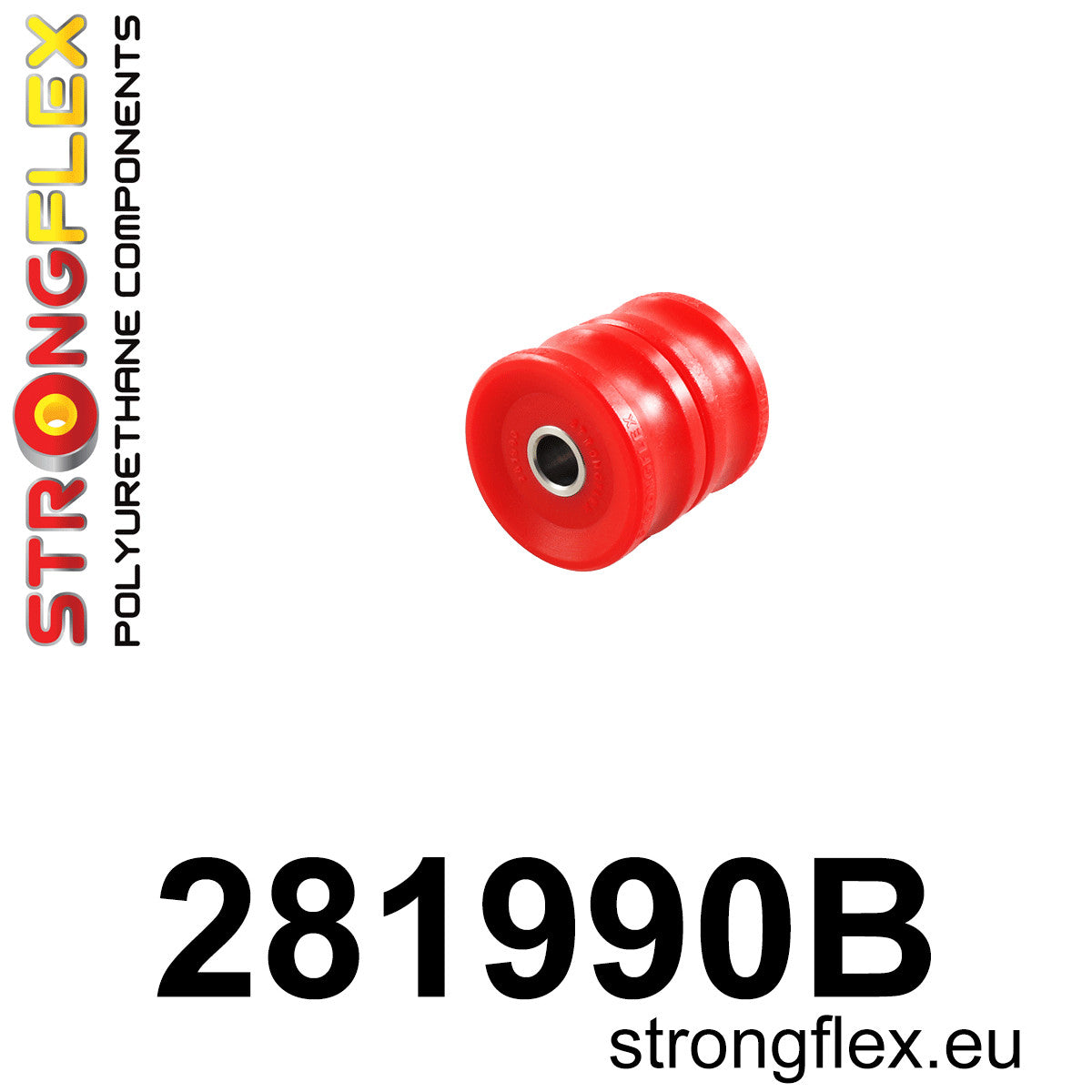 Silentblock de la barra delantera al chasis Nissan 300ZX Z31 S12 (281990B)