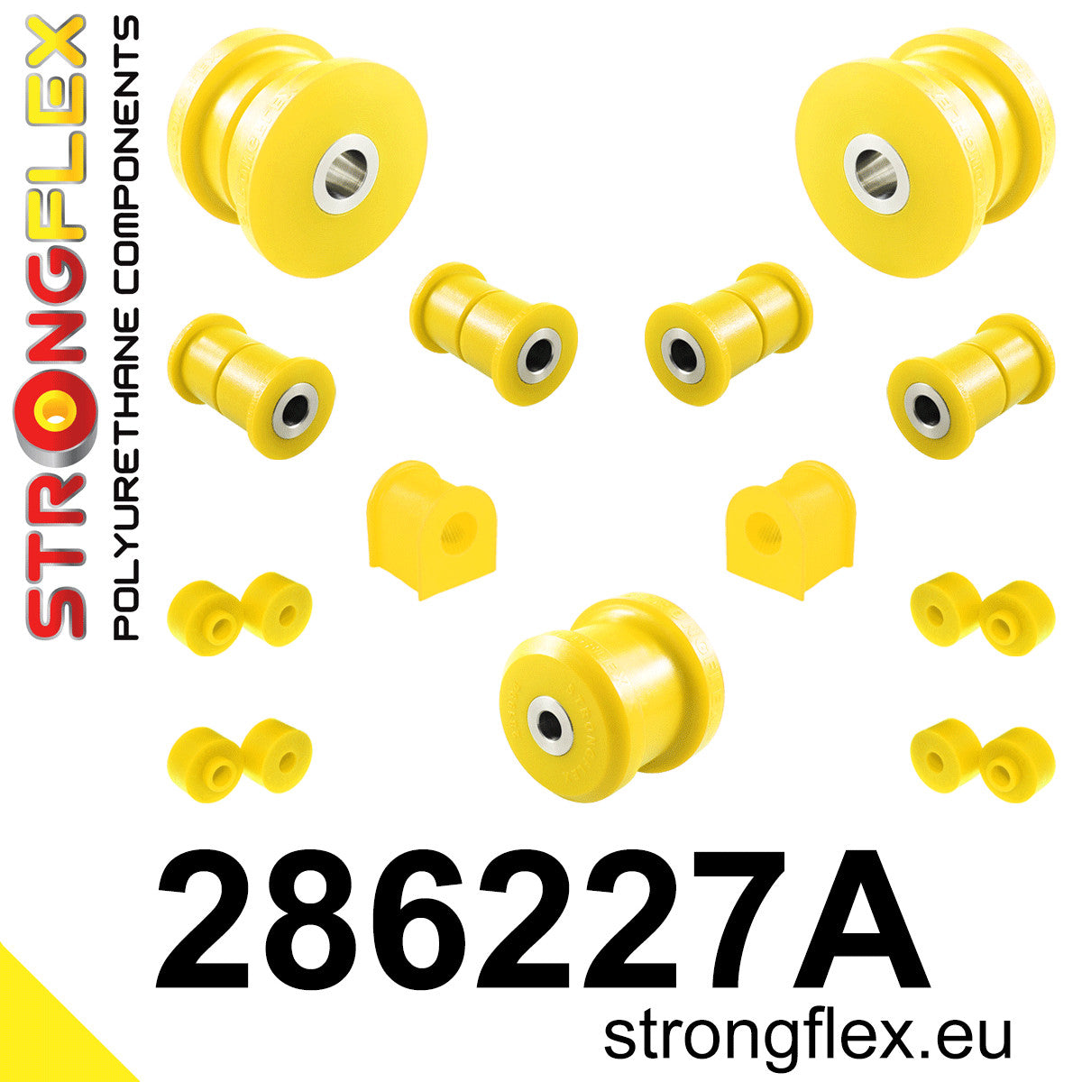 Kit de silentblock de suspensión trasera SPORT Nissan S-chassis (180SX S12 (286227A)