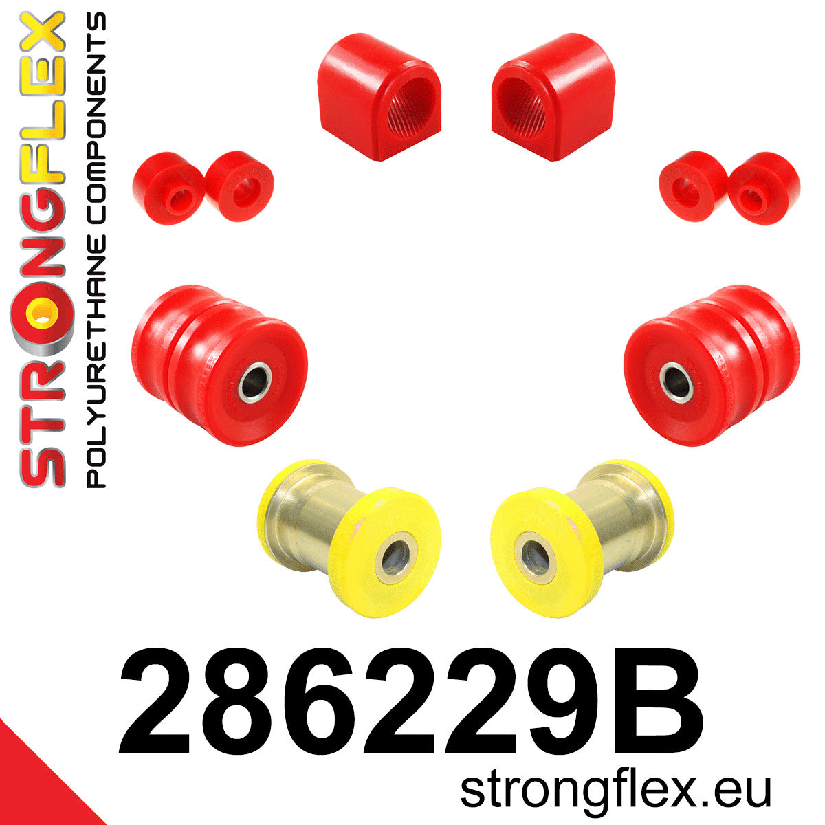 Kit de silentblocks de suspensión delantera Nissan 300ZX Z31 (286229B)