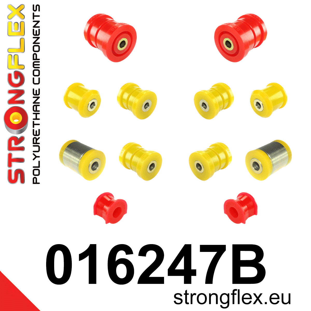 Kit de silentblock de suspensión trasera Alfa Romeo 159 type 939 Q4 FWD (016247B)