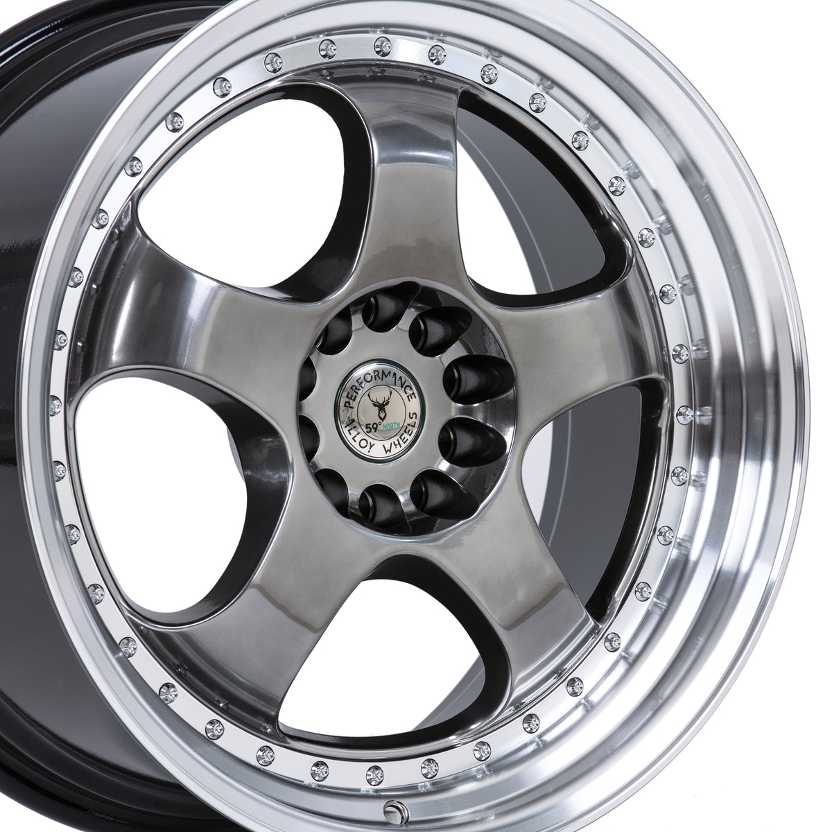 Llanta 59°North D-002 19x9,5" 5x108/112 ET33 negro hyper