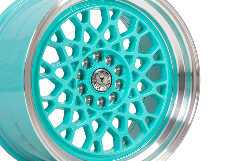 59°North D-008 18x9.5" 5x114.3/120 ET22, Teal