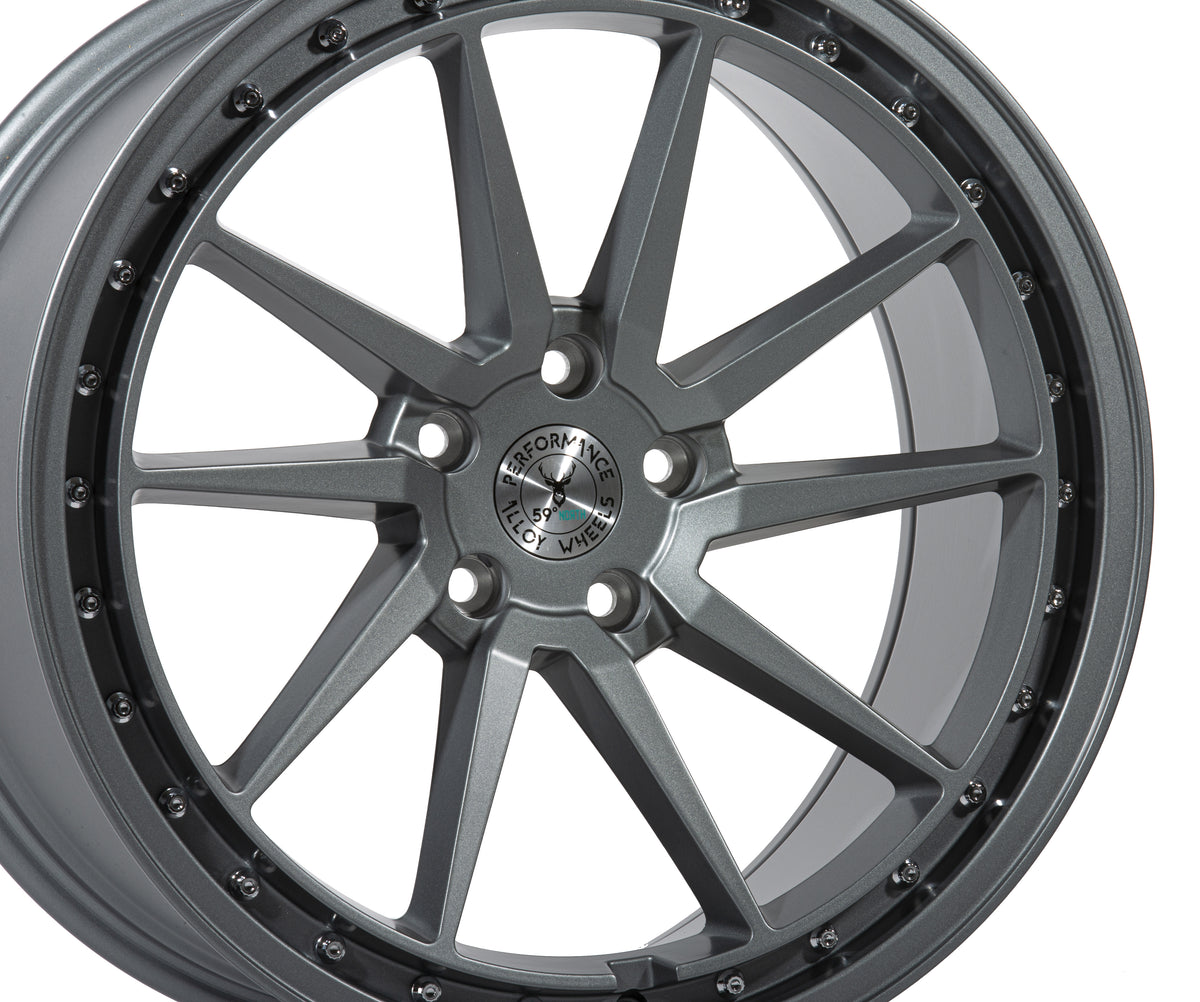 Llanta 59°North S-001 19x9,5" 5x108 ET40 gunmetal