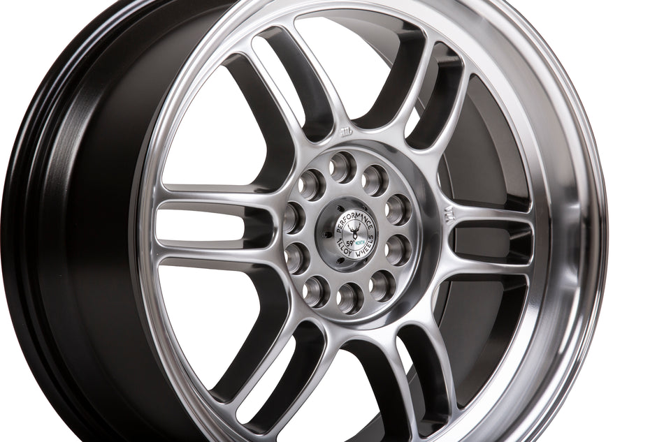 59°North D-006 18x8.5" 5x114.3/120 ET35, Hyper Black