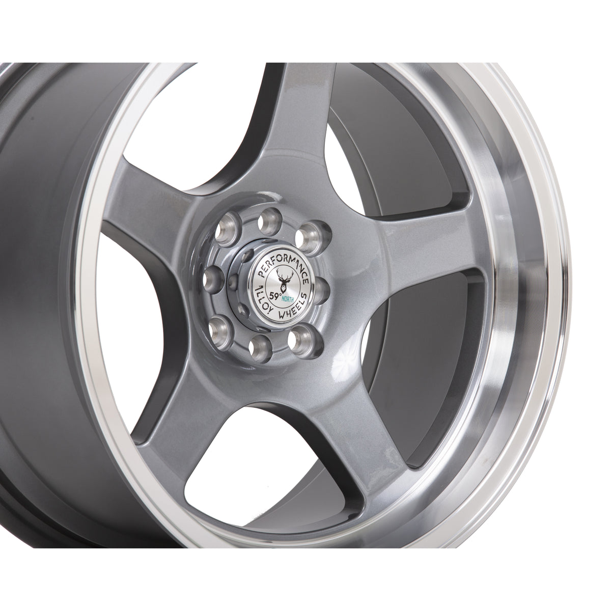 Llanta 59°North D-004 17x8,5" 4x100/114.3 ET10 gunmetal