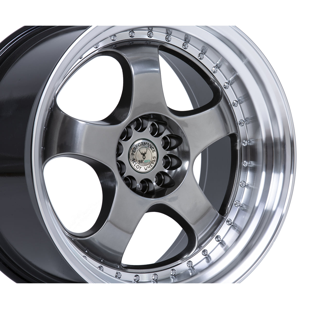 Llanta 59°North D-002 19x10,5" 5x108/112 ET22 negro hyper