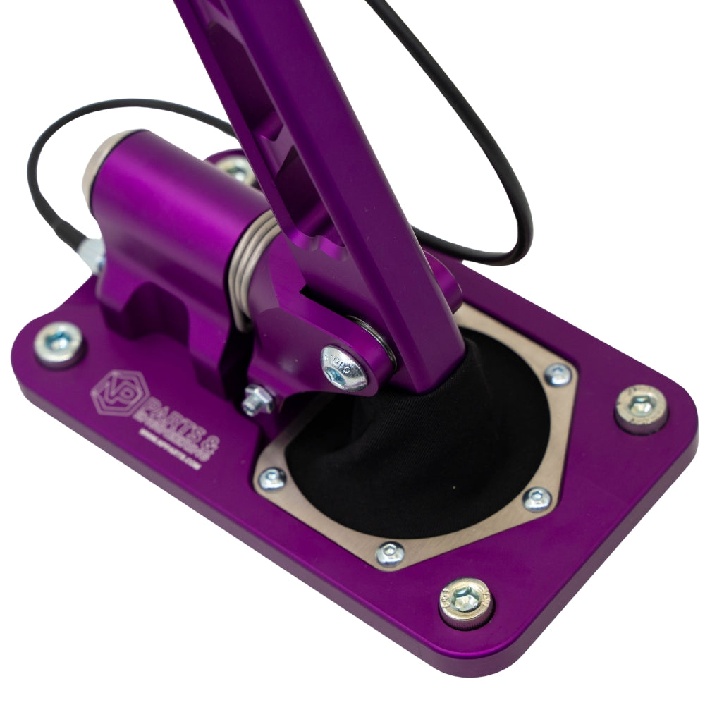 Short shifter NP Parts V2 morado para BMW