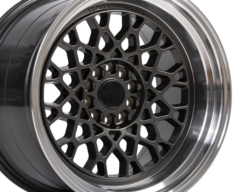 59°North D-008 18x11" 5x114.3/120 ET8, Anthracite