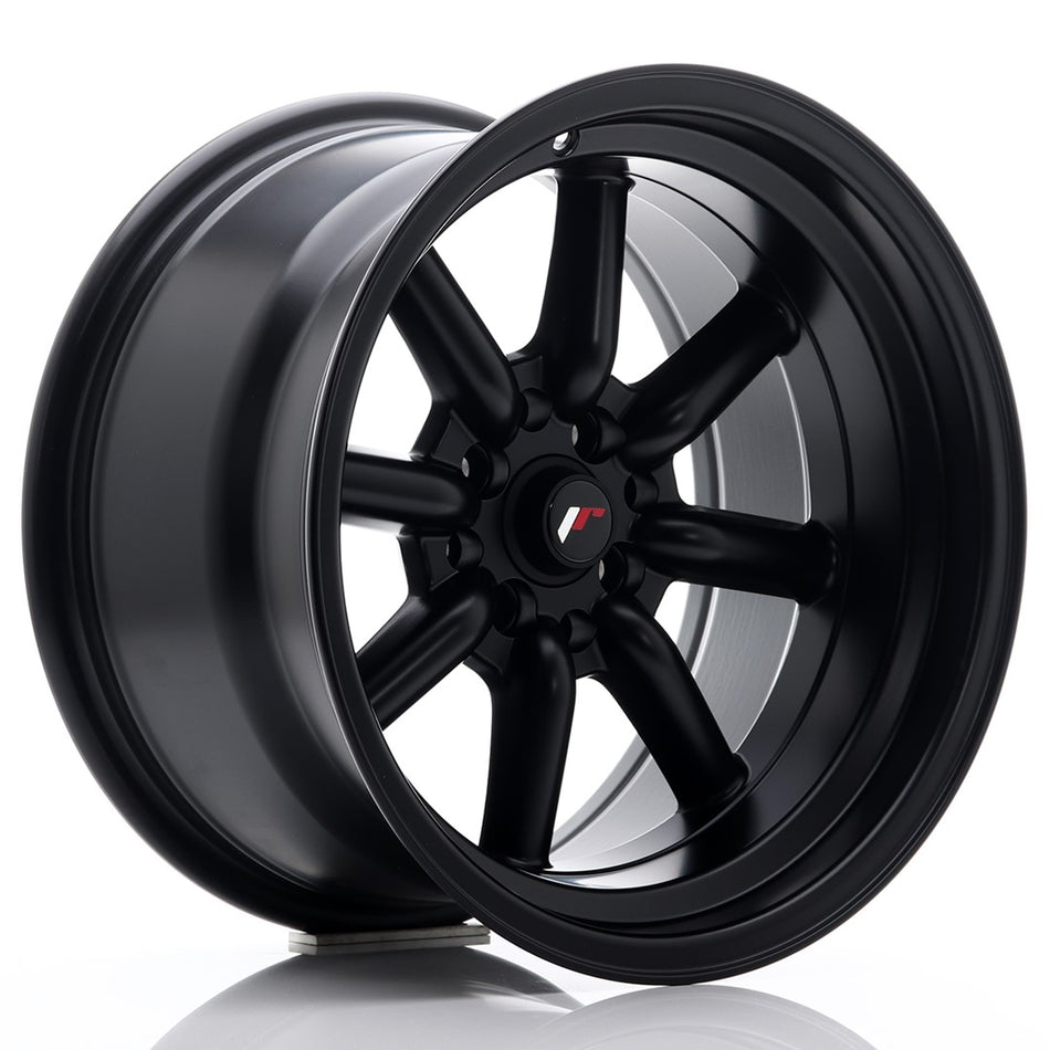 Japan Racing JR-19 16x9" 4x100/114.3 ET-15, Flat Black