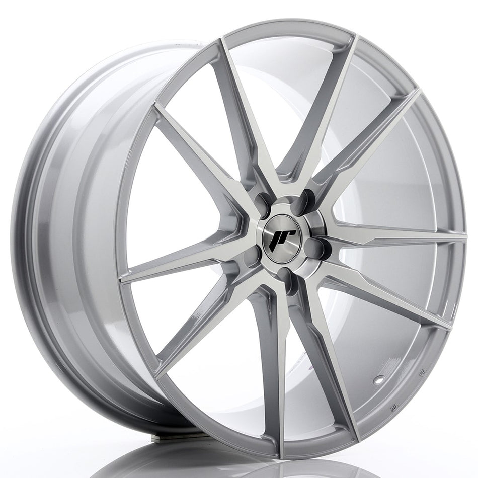 Japan Racing JR-21 Extreme Concave 22x10.5" (5 hole custom PCD) ET15-50, Silver