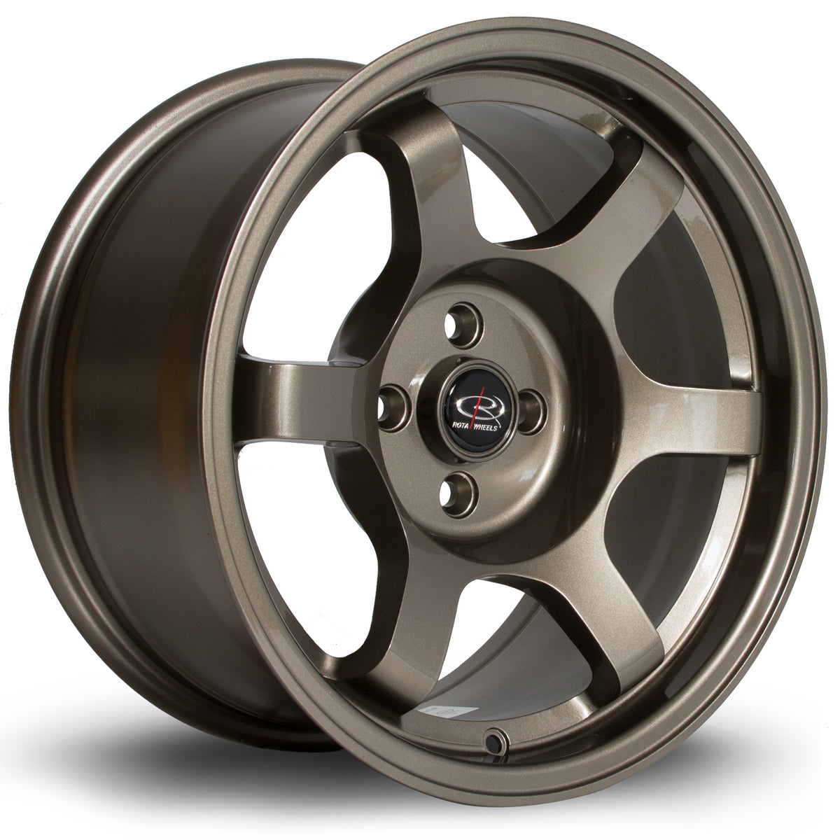 Llanta Rota Grid 16x8" 4x100 ET10 bronce