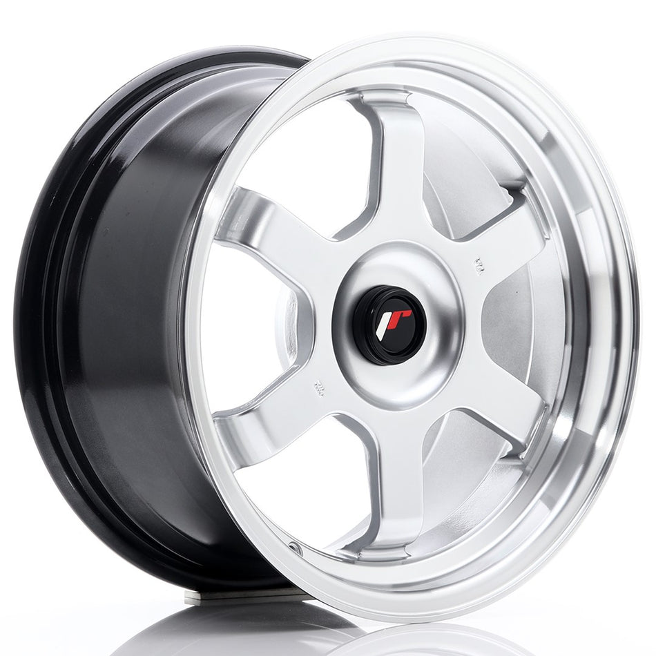 Japan Racing JR-12 16x8" (4 & 5 hole custom PCD) ET20-22, Hyper Silver