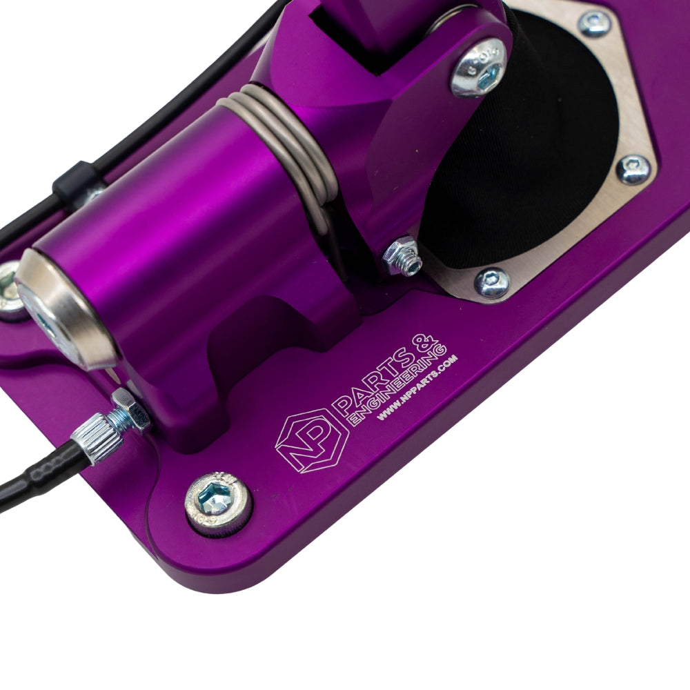 Short shifter NP Parts V2 morado para BMW