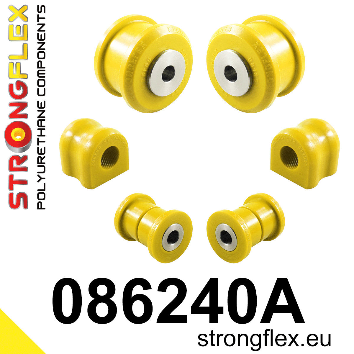 Kit de silentblocks de suspensión delantera SPORT Honda Civic (086240A)