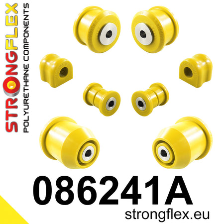 Kit de silentblocks de suspensión delantera y eje trasero SPORT Honda Civic (086241A)