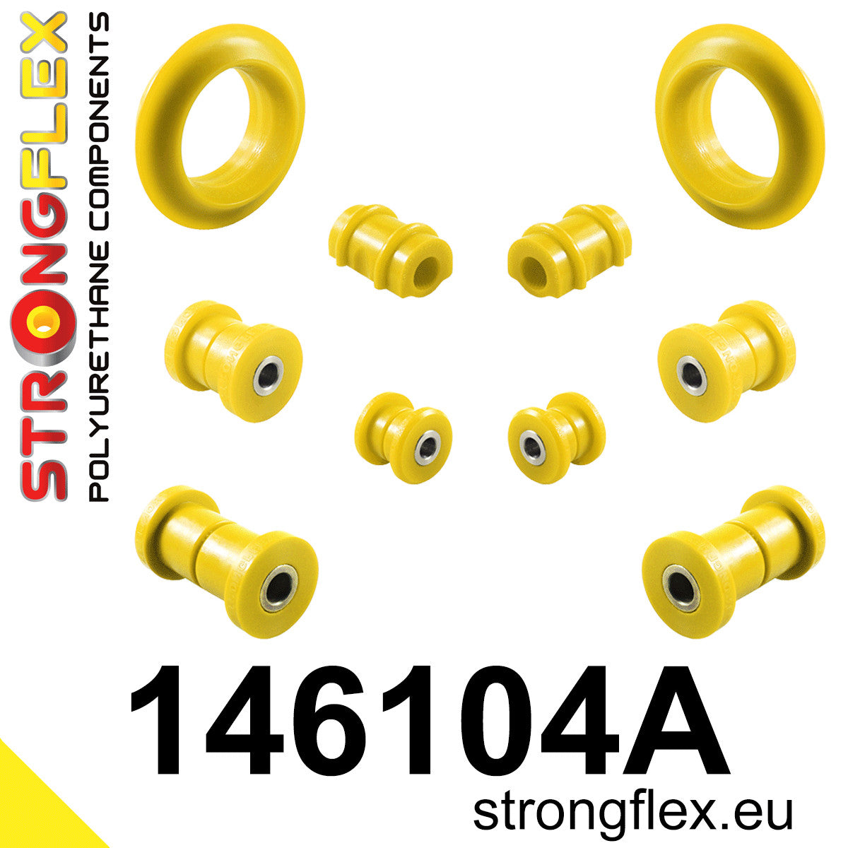 Kit de suspensión delantera y eje trasero SPORT Peugeot 309 205 (146104A)