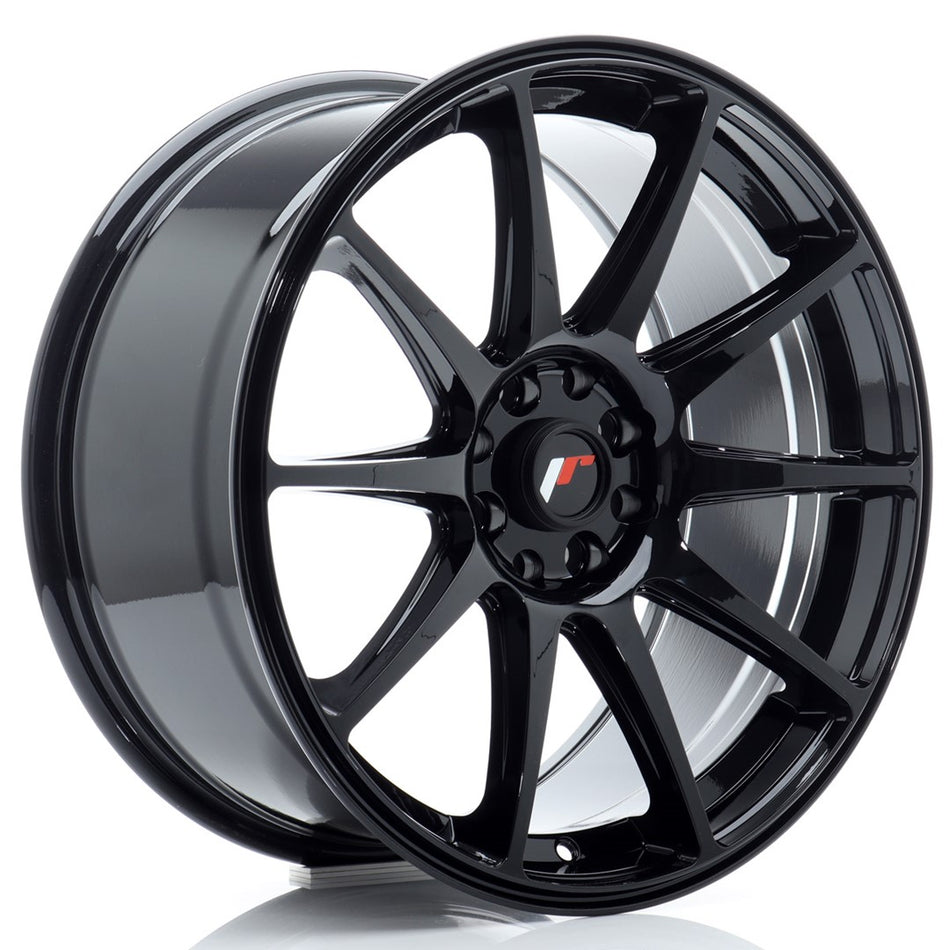 Japan Racing JR-11 18x8.5" 5x114.3/120 ET30, Gloss Black