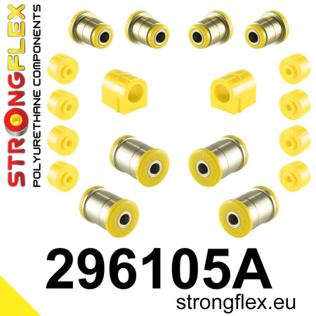 Kit de silentblocks de suspensión delantera SPORT Pontiac Fiero (296105A)