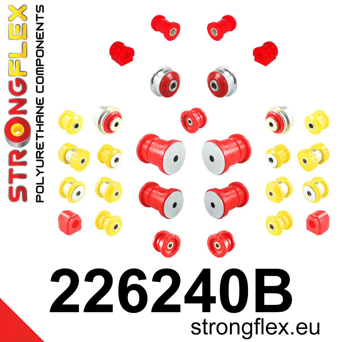 Kit completo de silentblocks de suspensión Audi A1 8X S1 (226240B)