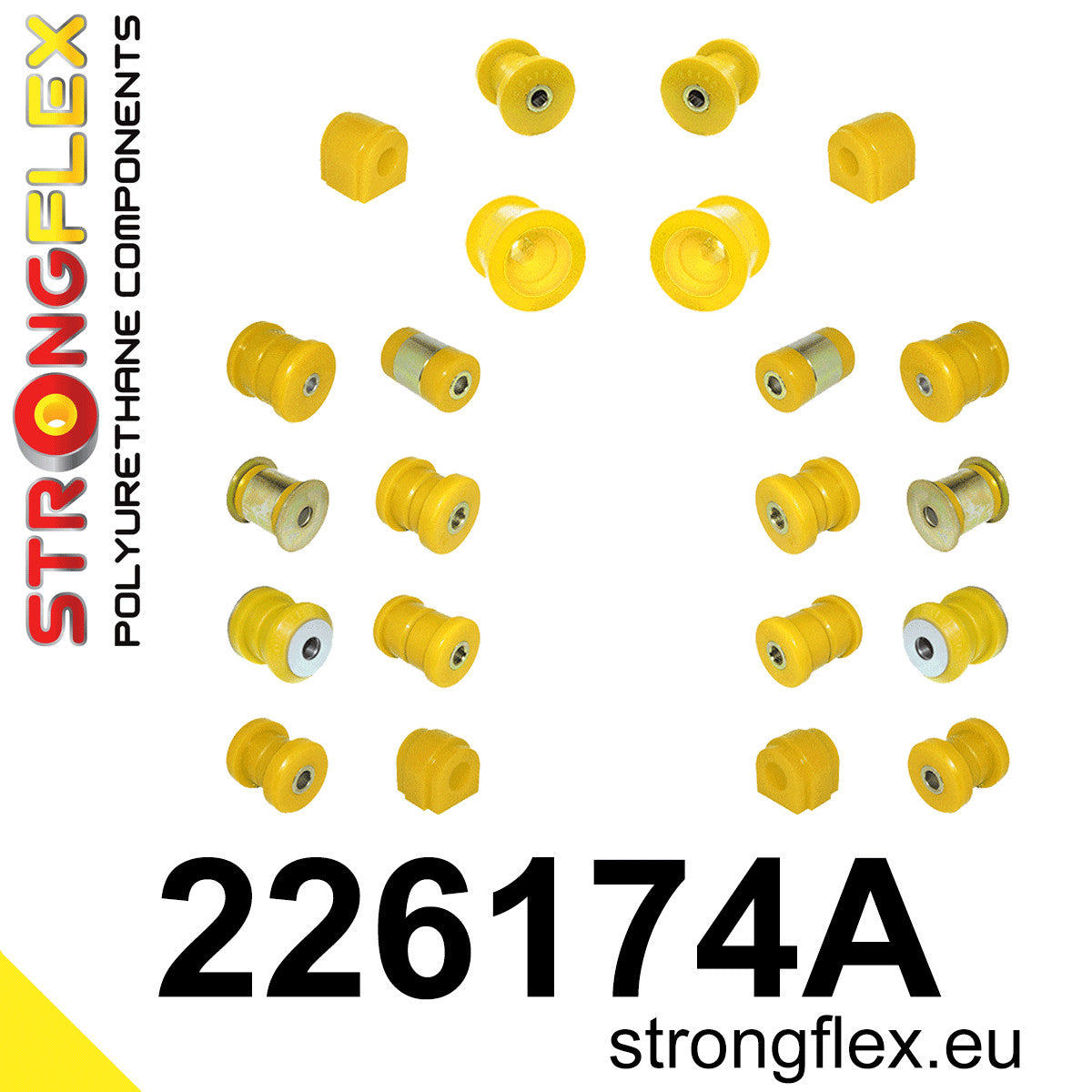 Kit de suspensión delantera y trasera SPORT Audi A3 8P 1P 5P 7N A5 A6 1T 8J (226174A)