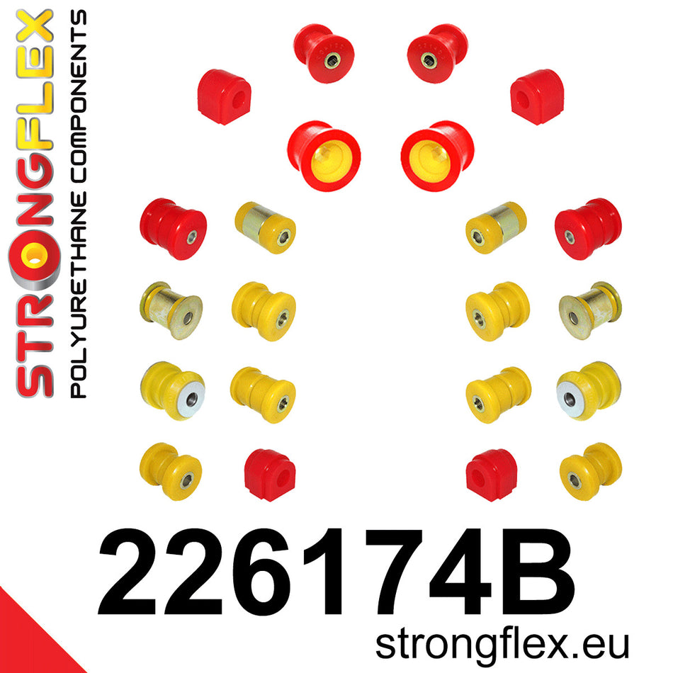 Kit de suspensión delantera y trasera Audi A3 8P 1P 5P 7N A5 A6 1T 8J 8U 1Z (226174B)