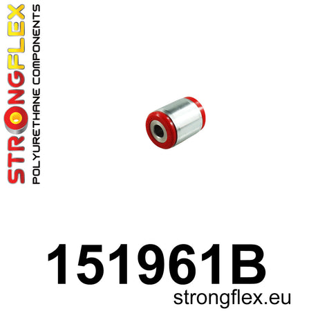 Silentblock interno de horquilla trasera Renault Twingo Fortwo Forfour (151961B)