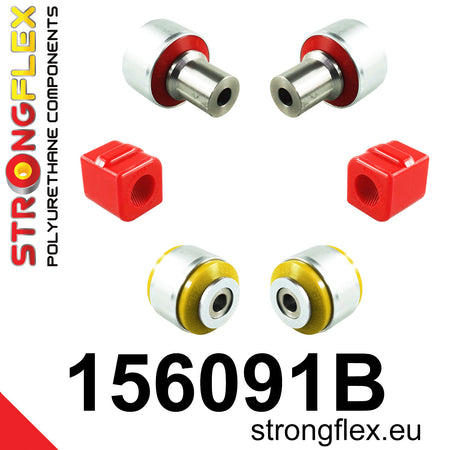 Kit de silentblocks de suspensión delantera Renault Twingo Fortwo Forfour (156091B)