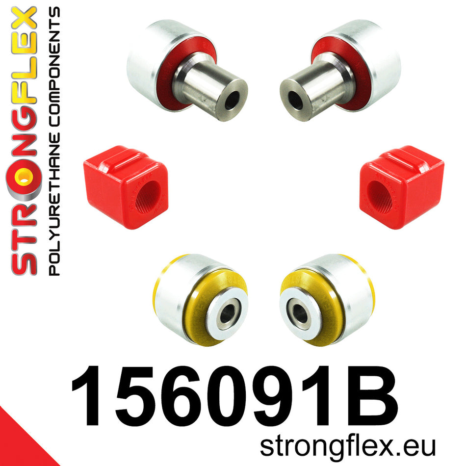 Kit de silentblocks de suspensión delantera Renault Twingo Fortwo Forfour (156091B)