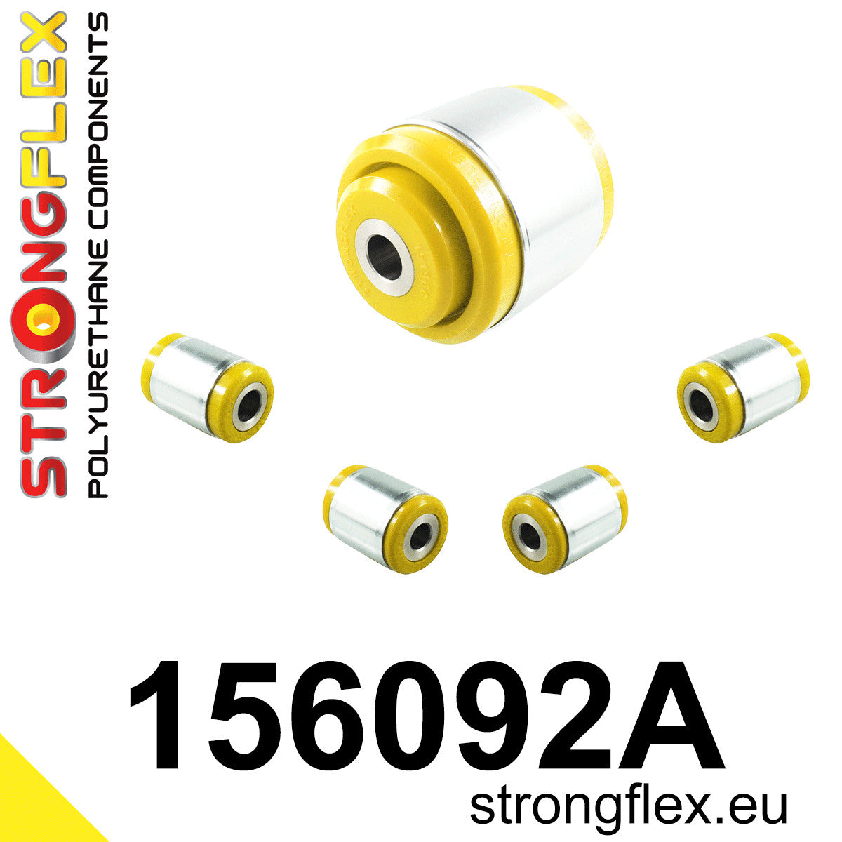 Kit silentblocks viga trasera SPORT Renault Twingo Fortwo Forfour (156092A)